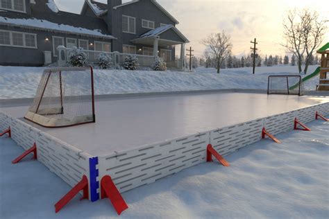 home ice hockey rink